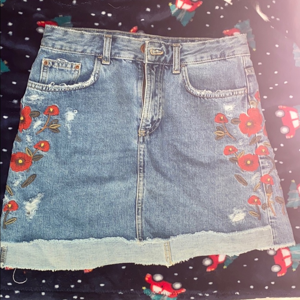 Jean Skirt